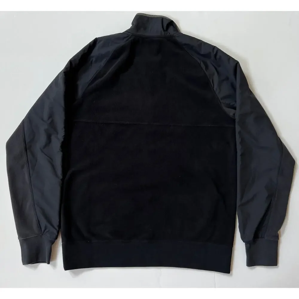 Nike Sportswear 1/2 Zip Fleece Pullover Men's Noir DD8968-010 NWT Size S